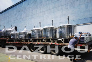 16臺(tái)全自動(dòng)離心機(jī)前天發(fā)往甘肅酒泉